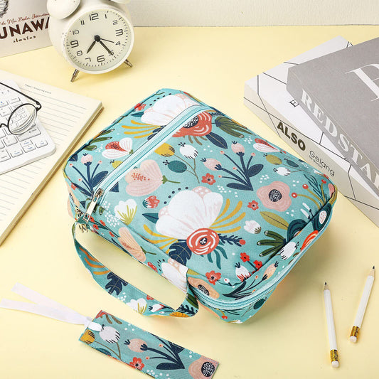 Bible Covers Bible Case for Women 10'' Floral Bible Case Bible Bag Portable B...